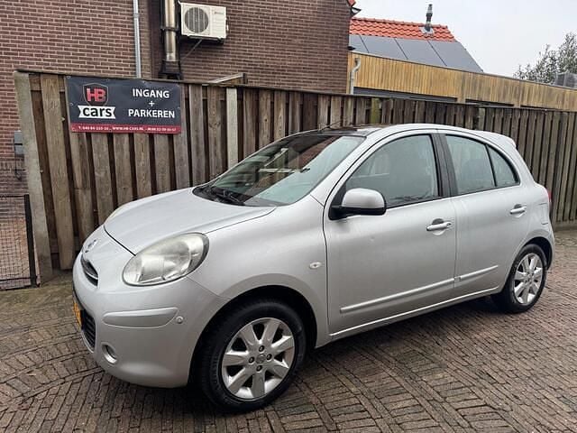 Occasion Nissan Micra S 98 PK (72 kW) 2012 Grijs (metallic) Hatchback