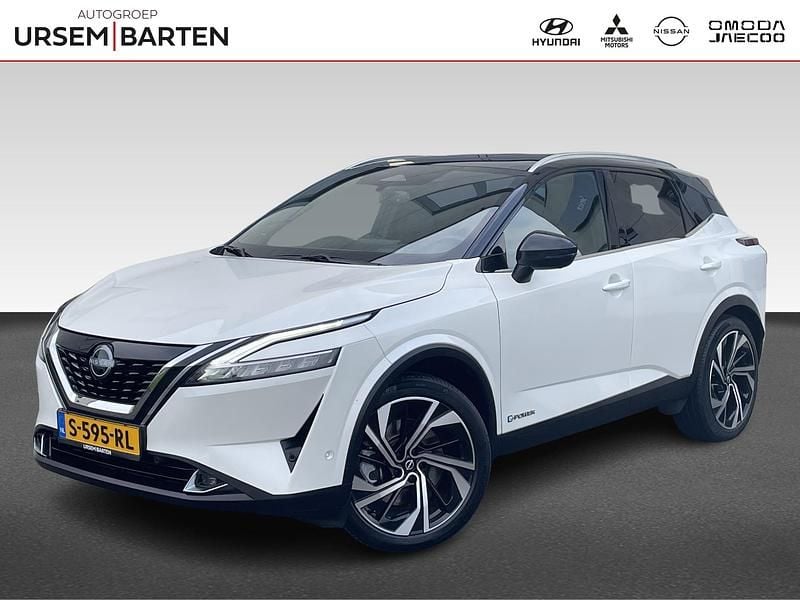 Wit Occasion 2023 Nissan Qashqai Tekna+ SUV | € 30.930 (Eerlijke prijs) - Afbeelding 1/4