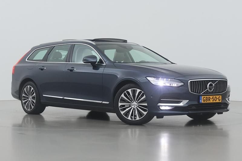 Occasion Volvo V90 Inscription 254 PK (186 kW) 2017 Blauw Stationwagen
