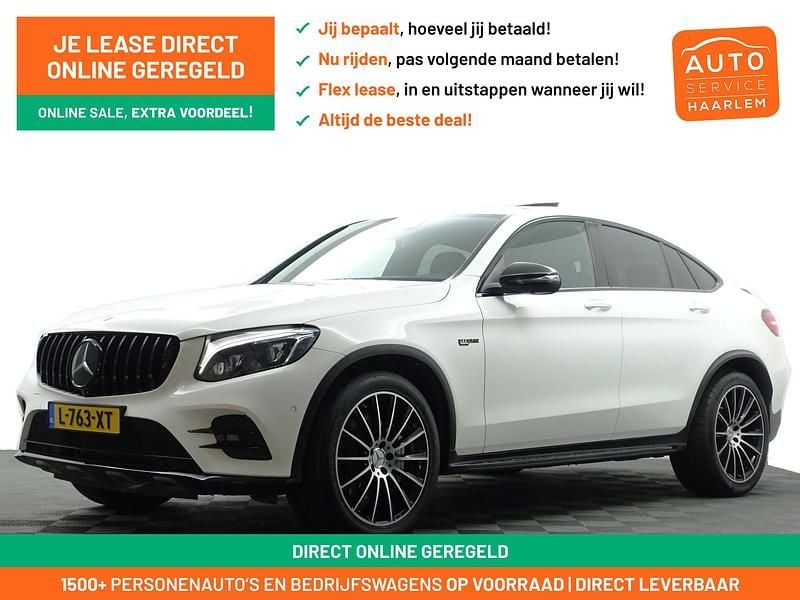 Wit metallic Gebruikt 2018 Mercedes GLC43 AMG AMG Coupé | € 46.900 (Super prijs) - Afbeelding 1/4
