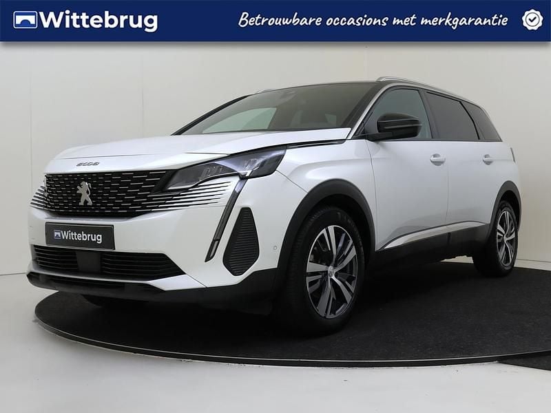 Wit Gebruikt 2023 Peugeot 5008 Allure MPV | € 26.525 (Eerlijke prijs) - Afbeelding 1/3