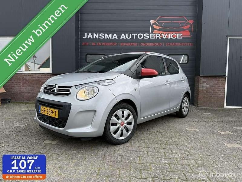 Grijs Gebruikt 2015 Citroën C1 Shine Hatchback | € 6.500 (Eerlijke prijs) - Afbeelding 1/4