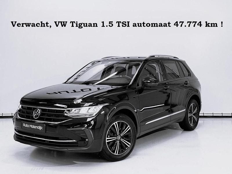 Zwart (metallic) Gebruikt 2021 VW Tiguan SUV | € 30.850 (Super prijs) - Afbeelding 1/1