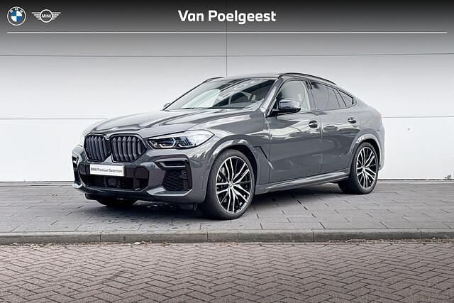 Dravitgrau metallic (grijs metallic) Gebruikt 2022 BMW X6 Comfort Edition SUV | € 86.900 - Afbeelding 1/4