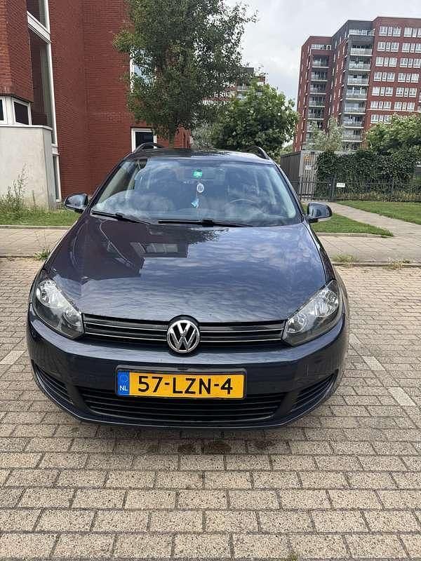Grijs Gebruikt 2010 VW Golf VI Comfortline Stationwagen | € 4.500 (Eerlijke prijs) - Afbeelding 1/4