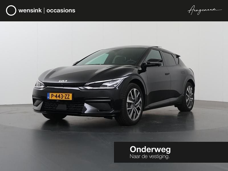 Zwart Gebruikt 2022 Kia EV6 4 SUV | € 34.830 (Eerlijke prijs) - Afbeelding 1/4