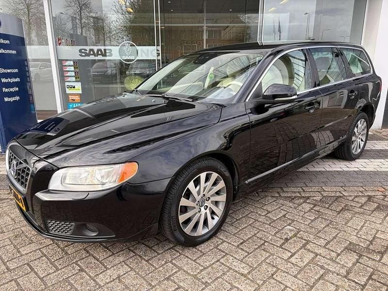 Zwart Gebruikt 2011 Volvo V70 Stationwagen | € 6.950 (Super prijs) - Afbeelding 1/4