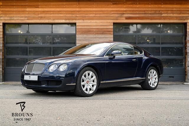 Blauw (metallic) Occasion 2004 Bentley Continental GT Coupé | € 42.950 - Afbeelding 1/4