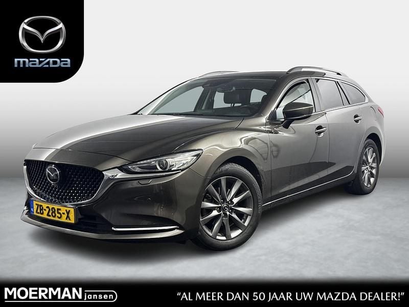 Occasion Mazda 6 Comfort 165 PK (121 kW) 2019 Titanium flash Stationwagen
