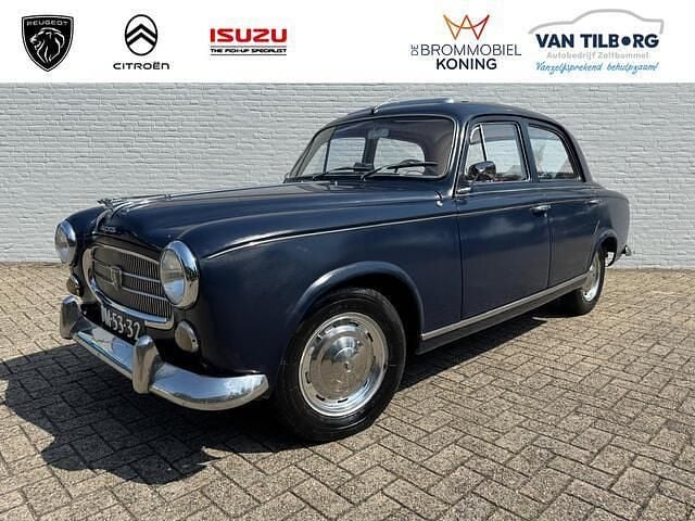 Blauw Gebruikt 1965 Peugeot 403 Sedan | € 13.995 - Afbeelding 1/4