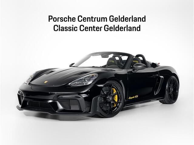 Zwart Gebruikt 2024 Porsche 718 Spyder Cabriolet | € 306.237 - Afbeelding 1/4