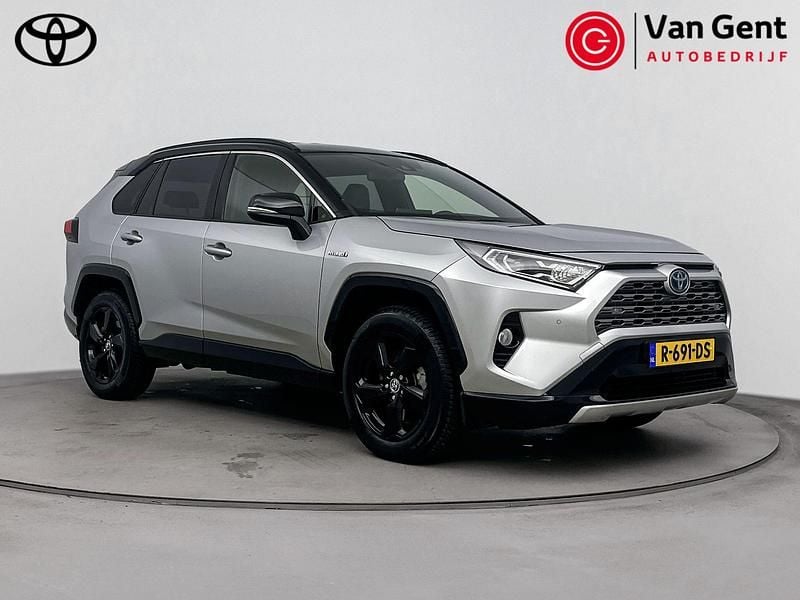 Grijs Gebruikt 2019 Toyota RAV4 Hybrid SUV | € 31.499 (Eerlijke prijs) - Afbeelding 1/4