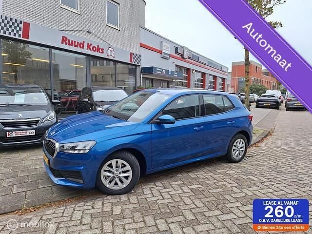 Blauw Gebruikt 2023 Skoda Fabia Ambition Hatchback | € 19.450 (Goede deal) - Afbeelding 1/4