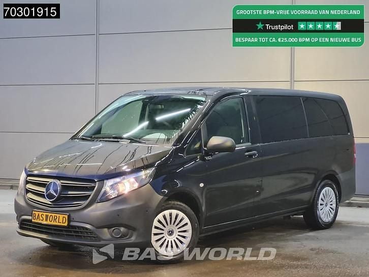 Zwart Occasion 2024 Mercedes Vito Van | € 34.900 (Super prijs) - Afbeelding 1/4