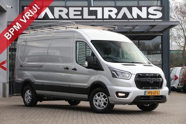 Grijs Gebruikt 2022 Ford Transit Limited Van | € 26.950 (Goede deal) - Afbeelding 1/4