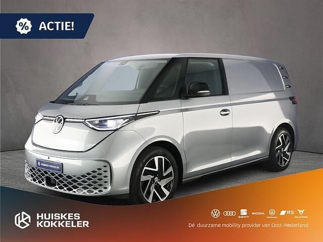 Zwart Nieuw 2025 VW ID. Buzz Edition Van | € 45.490 (Super prijs) - Afbeelding 1/4