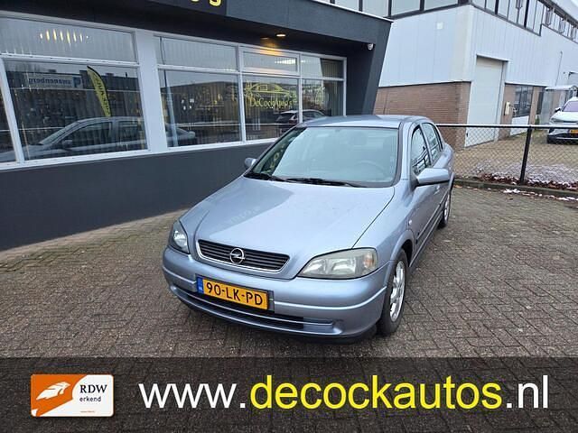 Grijs Occasion 2003 Opel Astra Njoy Hatchback | € 1.499 (Eerlijke prijs) - Afbeelding 1/4