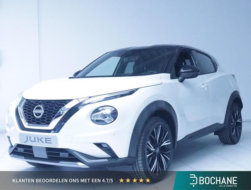 Twotone (pearl white/black) Gebruikt 2024 Nissan Juke Pack SUV | € 27.195 (Duur) - Afbeelding 1/4