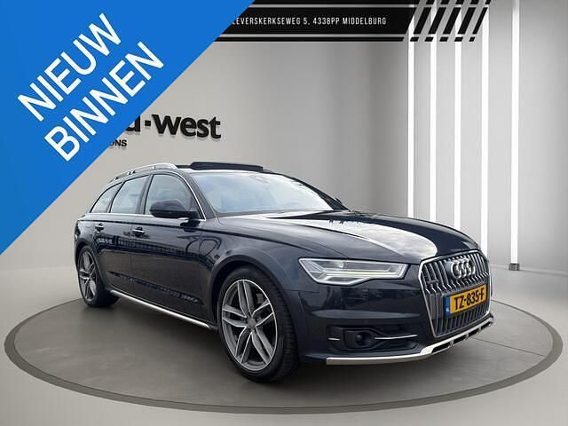 Blauw Gebruikt 2017 Audi A6 Allroad Premium Stationwagen | € 14.950 (Super prijs) - Afbeelding 1/4