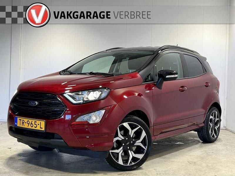 Rood Gebruikt 2018 Ford Ecosport ST-Line SUV | € 12.440 (Eerlijke prijs) - Afbeelding 1/4