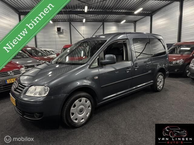 Grijs Gebruikt 2010 VW Caddy Maxi Comfortline MPV | € 13.500 (Eerlijke prijs) - Afbeelding 1/4