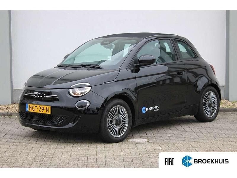 Zwart Occasion 2025 Fiat 500e Icon Cabriolet | € 26.900 - Afbeelding 1/4