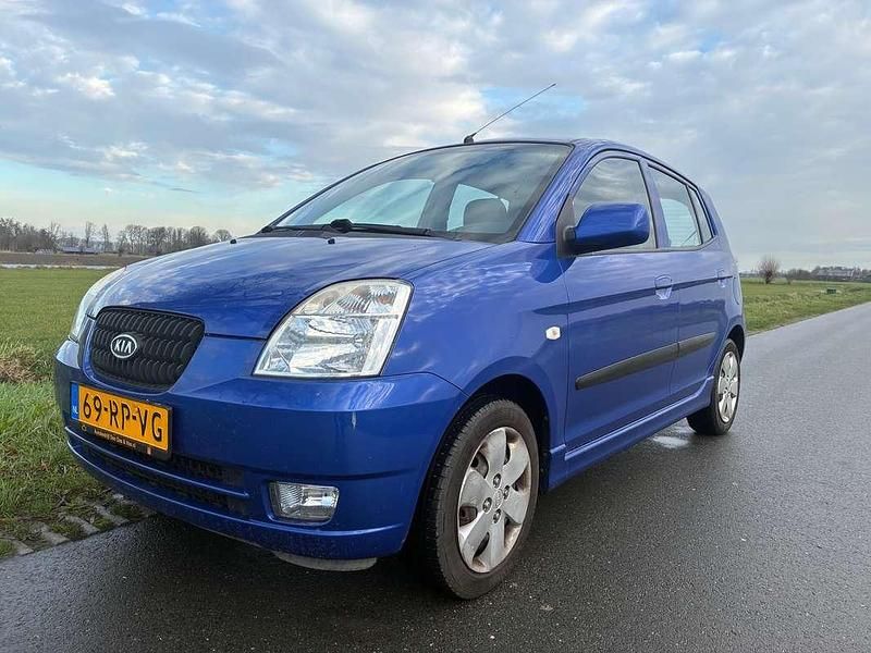 Blauw Gebruikt 2005 Kia Picanto Hatchback | € 1.200 (Goede deal) - Afbeelding 1/4