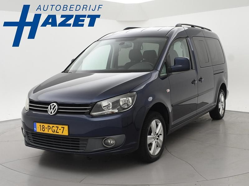 Blauw Occasion 2011 VW Caddy Maxi MPV | € 19.950 - Afbeelding 1/4