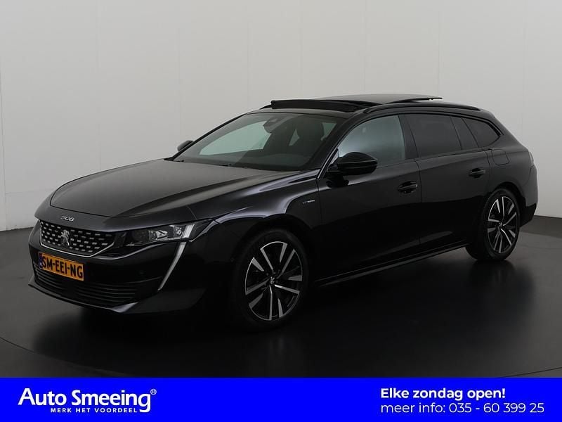 Black pearl paint (ktv) Gebruikt 2021 Peugeot 508 GT Stationwagen | € 26.895 (Eerlijke prijs) - Afbeelding 1/4