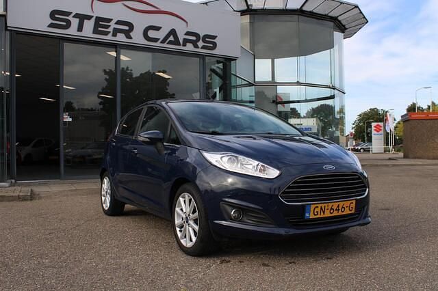 Occasion Ford Fiesta Titanium 101 PK (74 kW) 2015 Blauw Hatchback