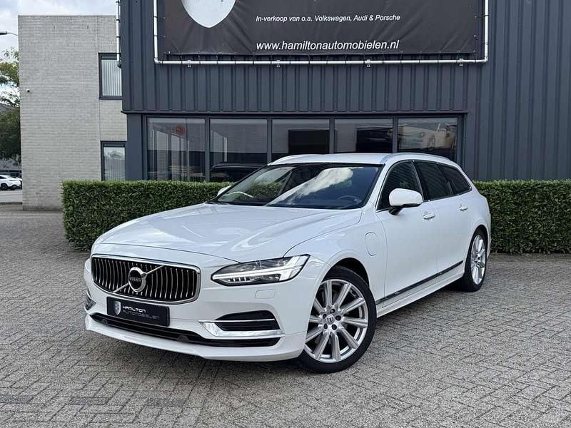 Wit Gebruikt 2019 Volvo V90 Inscription Stationwagen | € 28.950 (Iets duurder) - Afbeelding 1/4