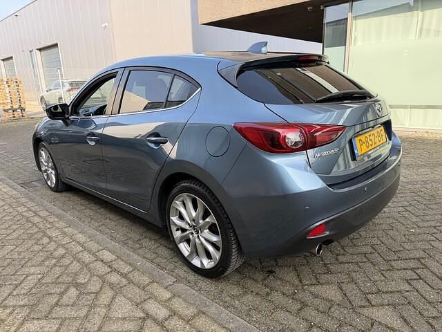 Occasion Mazda 3 120 PK (88 kW) 2014 Blauw (metallic) Hatchback
