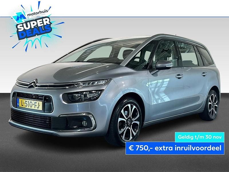 Grijs (metallic) Gebruikt 2021 Citroën C4 SpaceTourer Business Class MPV | € 17.445 (Eerlijke prijs) - Afbeelding 1/4