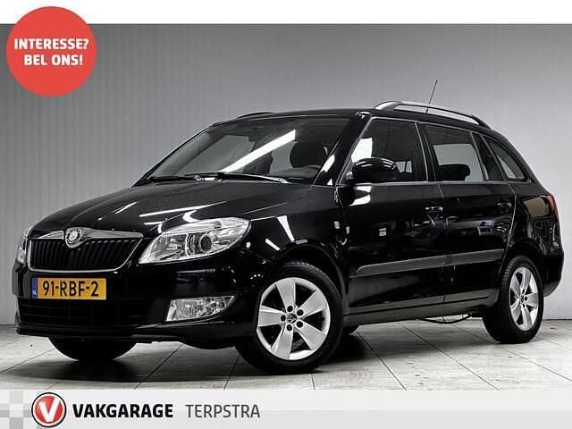 Zwart Gebruikt 2010 Skoda Fabia Stationwagen | € 1.850 (Goede deal) - Afbeelding 1/4