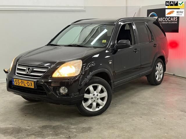 Zwart Gebruikt 2004 Honda CR-V S SUV | € 3.949 (Eerlijke prijs) - Afbeelding 1/4