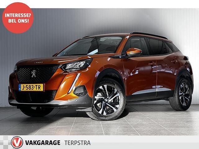 Oranje Gebruikt 2020 Peugeot 2008 Allure SUV | € 13.995 (Goede deal) - Afbeelding 1/4