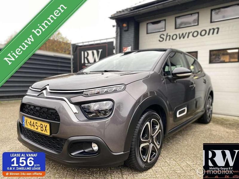 Grijs Gebruikt 2020 Citroën C3 PureTech Hatchback | € 9.495 (Goede deal) - Afbeelding 1/4