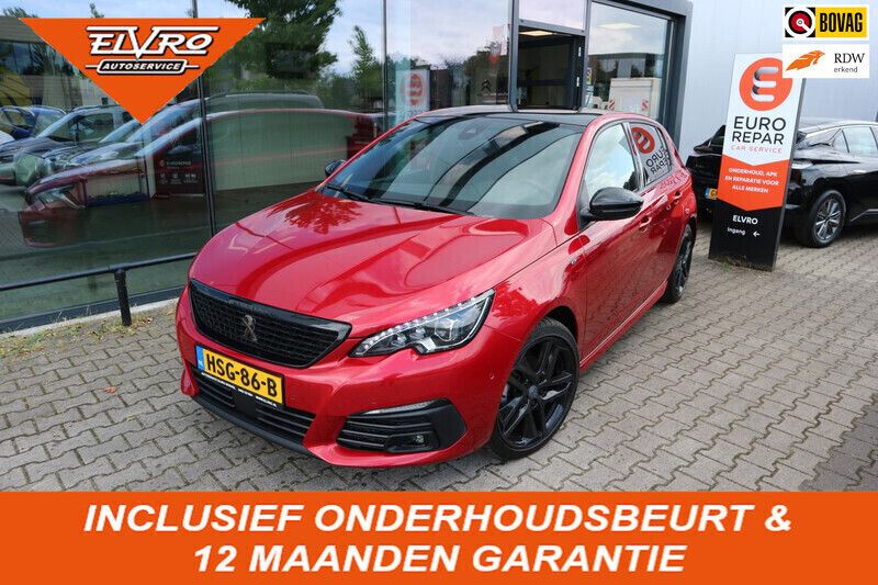 Rood Gebruikt 2021 Peugeot 308 GT Hatchback | € 18.950 (Eerlijke prijs) - Afbeelding 1/4
