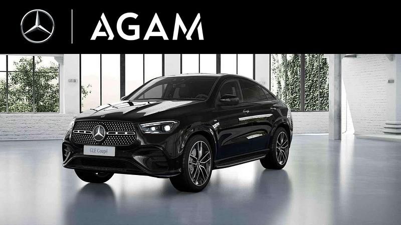Zwart, metallic lak Nieuw 2025 Mercedes GLE400 Sport Edition Coupé | € 120.050 (Eerlijke prijs) - Afbeelding 1/4
