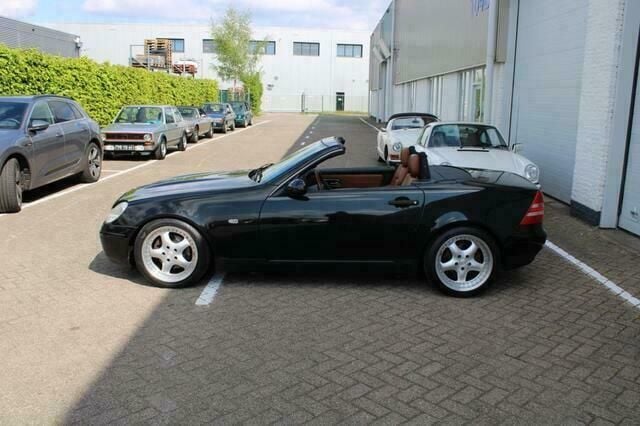 Occasion Mercedes SLK200 136 PK (100 kW) 1999 Zwart, metallic lak Cabriolet