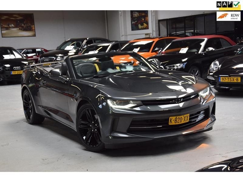 Grijs, metallic lak Gebruikt 2019 Chevrolet Camaro Cabriolet | € 44.400 - Afbeelding 1/2