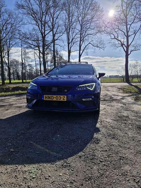 Occasion Seat Leon FR 150 PK (110 kW) 2020 Blauw Stationwagen