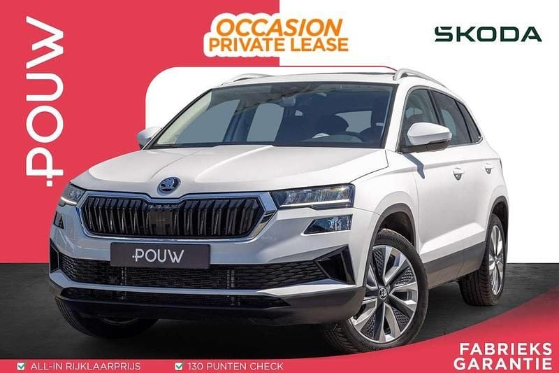 Wit Gebruikt 2024 Skoda Karoq SUV | € 33.900 (Goede deal) - Afbeelding 1/3