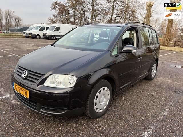Zwart (metallic) Occasion 2006 VW Touran Business MPV | € 900 (Goede deal) - Afbeelding 1/4