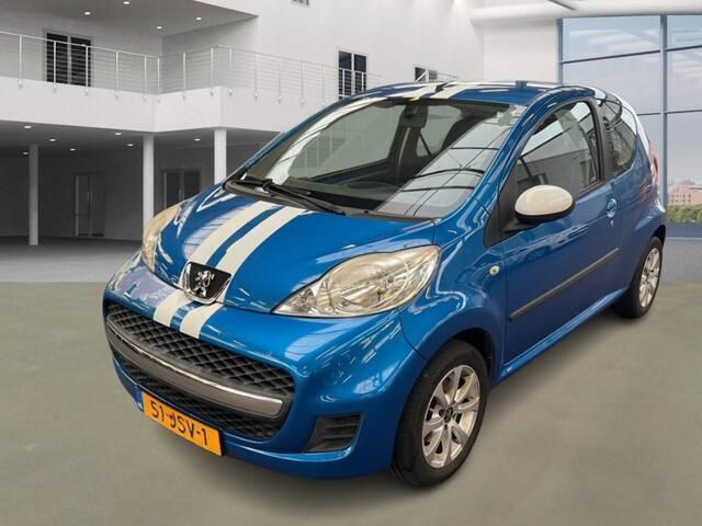 Blauw Gebruikt 2009 Peugeot 107 Hatchback | € 1.995 (Eerlijke prijs) - Afbeelding 1/4