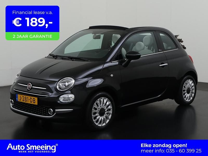 Nero vesuvio Gebruikt 2020 Fiat 500C Star Cabriolet | € 13.895 (Eerlijke prijs) - Afbeelding 1/4