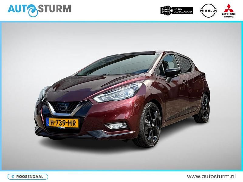 Rood Gebruikt 2020 Nissan Micra Style Edition Hatchback | € 15.749 (Duur) - Afbeelding 1/4