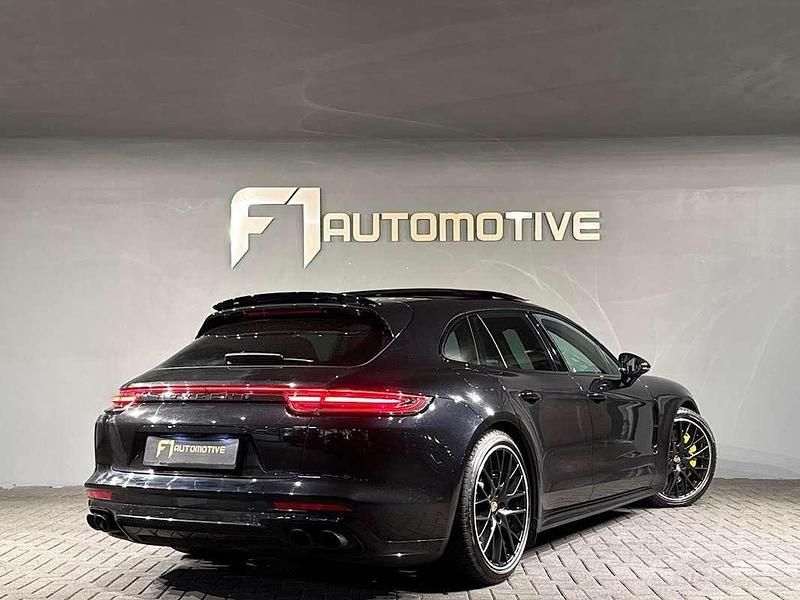 Occasion Porsche Panamera Sport Turismo 462 PK (339 kW) 2019 Zwart (metallic) Stationwagen