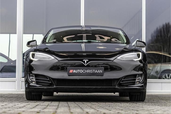 Occasion Tesla Model S 350 kW (476 PK) 2018 Zwart Hatchback