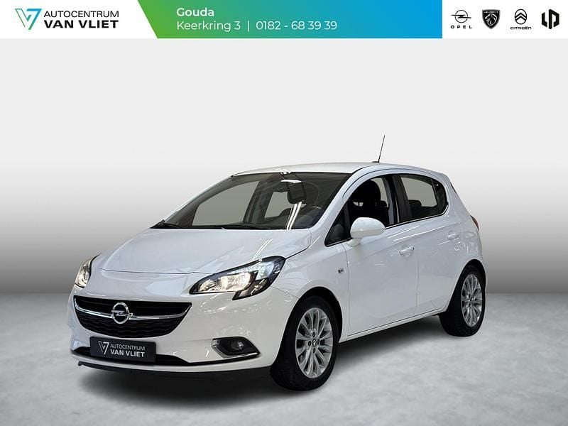 Wit Gebruikt 2018 Opel Corsa Edition Hatchback | € 10.849 (Eerlijke prijs) - Afbeelding 1/4